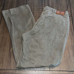 Vintage 90’s Polo Ralph Lauren‎ Brown Denim Straight Jeans Size 38